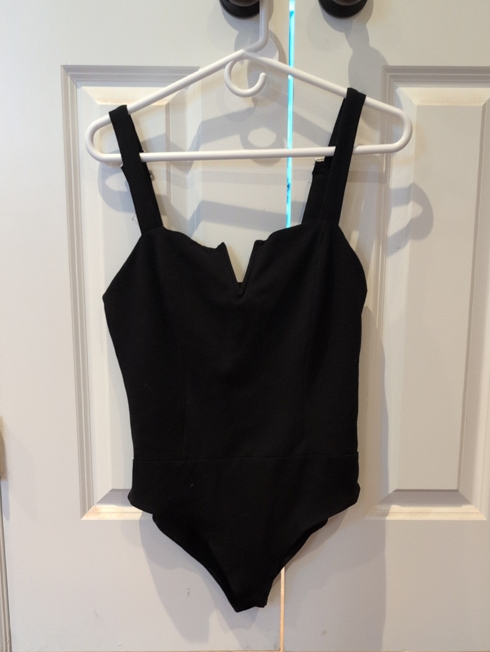 Classic Black Womens One-Piece Bodysuit